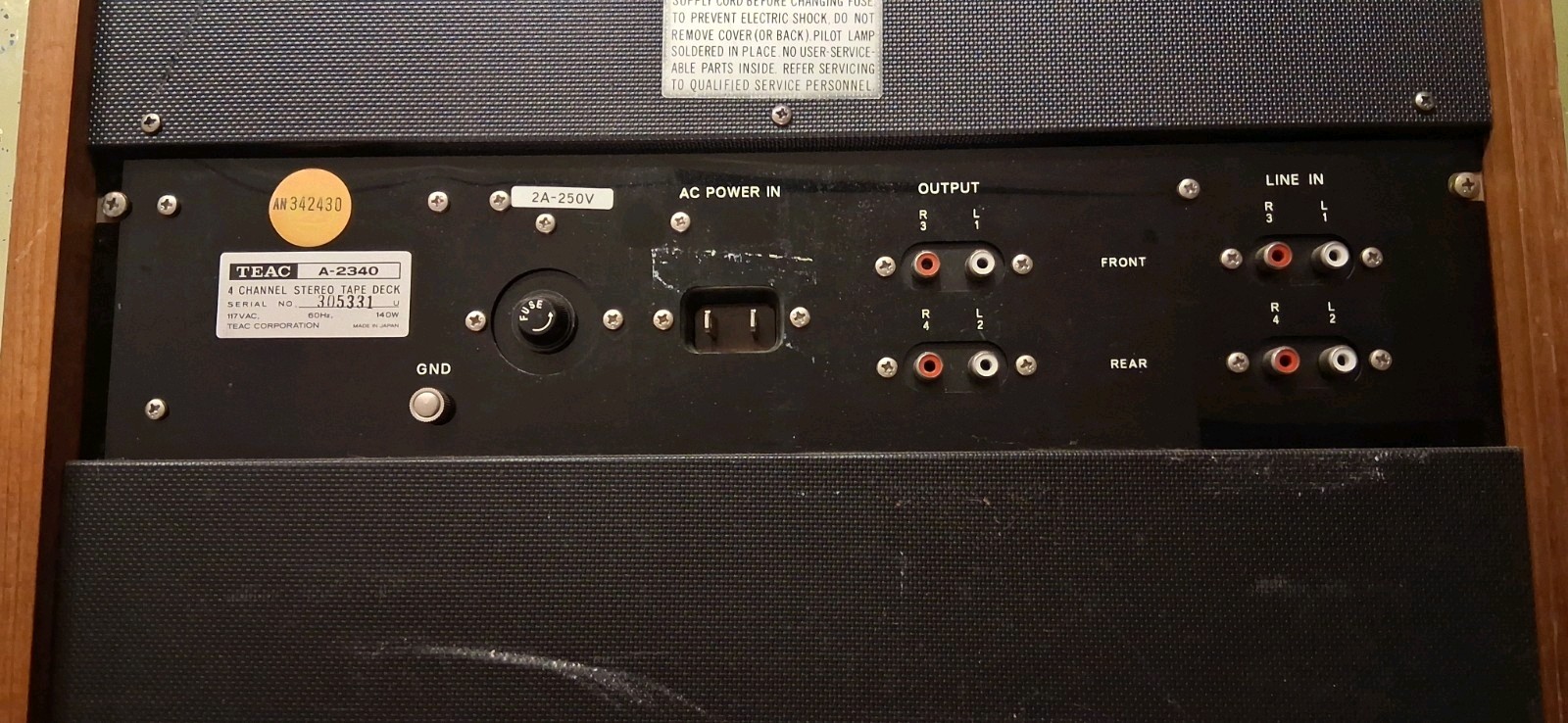 BOSE TEAC A-2340