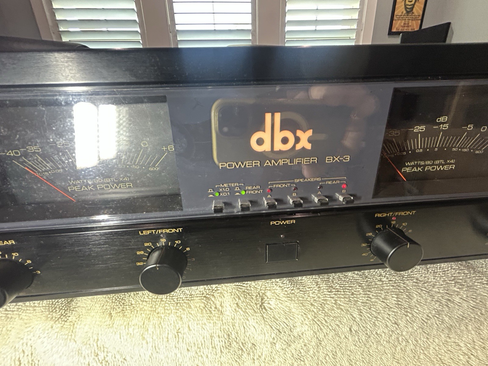 DBX BX-3 MkII Power Amplifier Made In Japan
