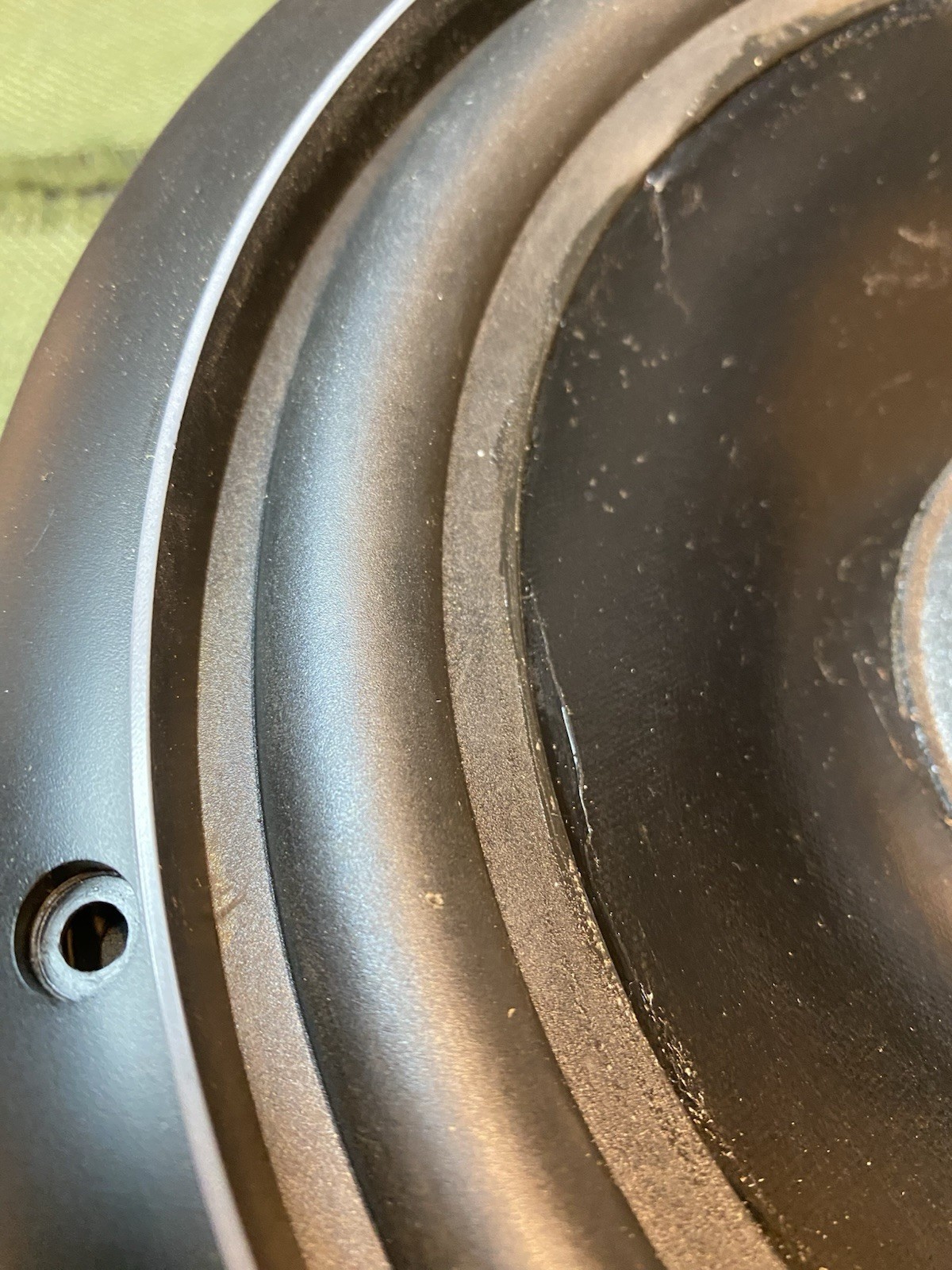 Infinity SM10-1 Woofer 71985 10″ Bass Driver 3.6 Ohm Refoamed Rubber Ring Mounts