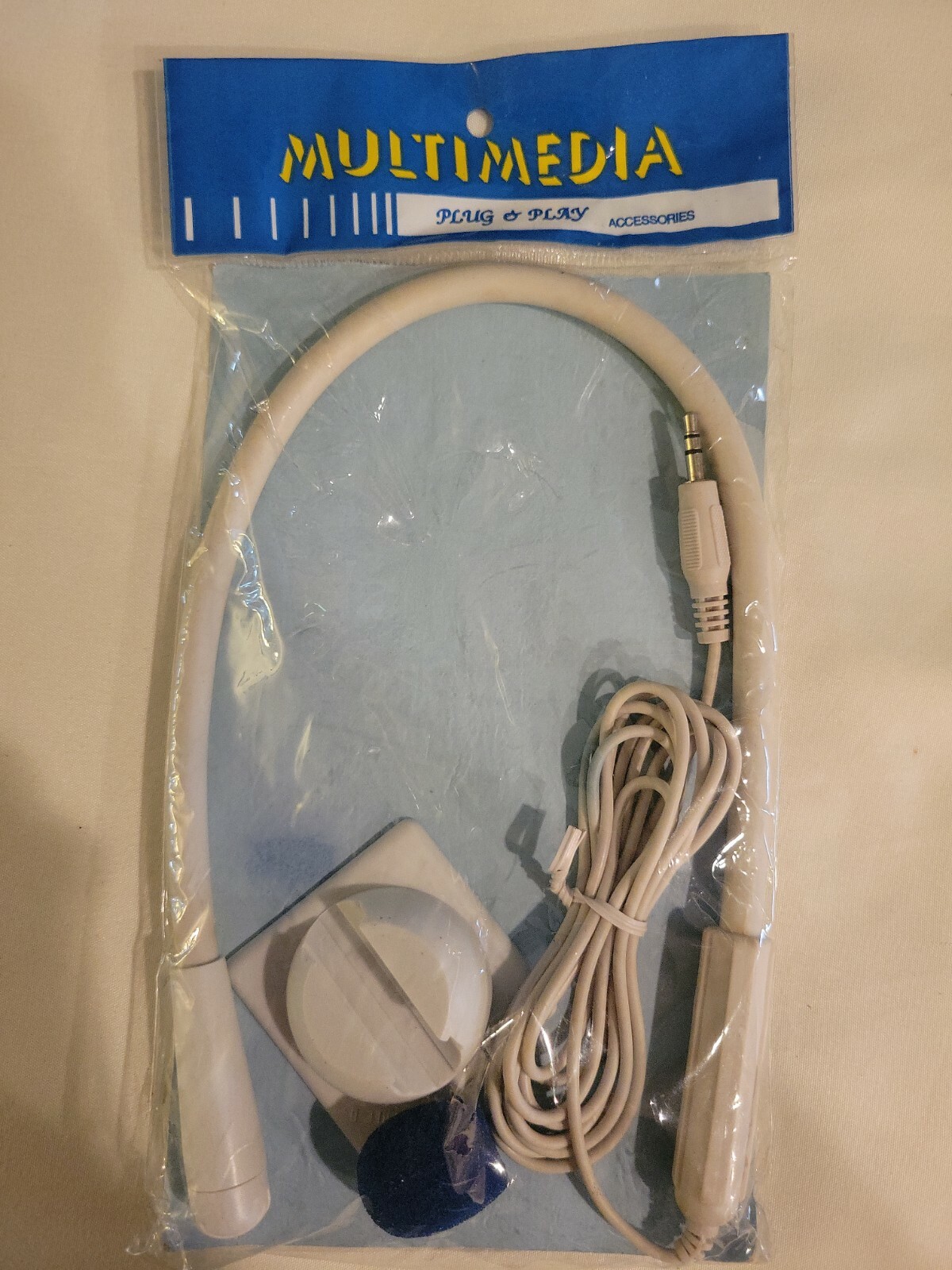 Vintage OMNI-Directional Multimedia Gooseneck Microphone 1996 NOS MLi FD-01