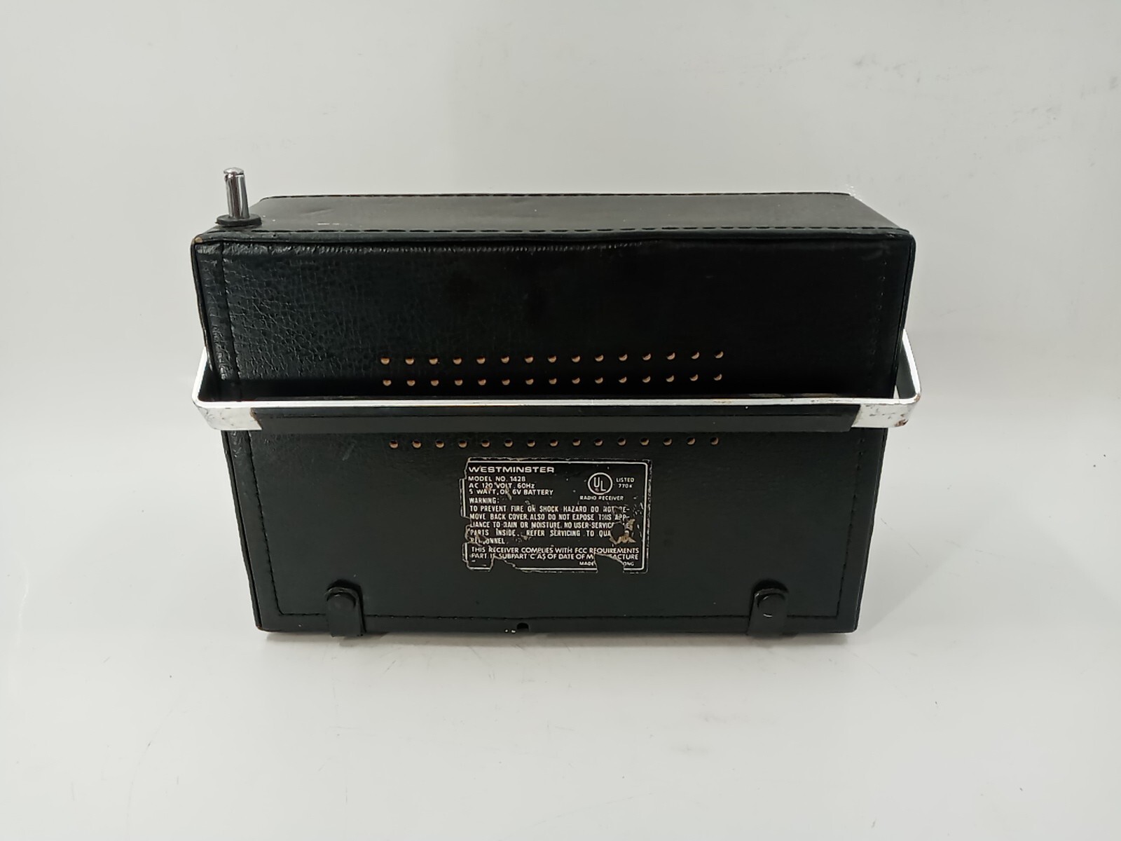 Westminster 1428 Multi Band Portable Radio CB AM FM SW Weather *AS-IS* EB-16125