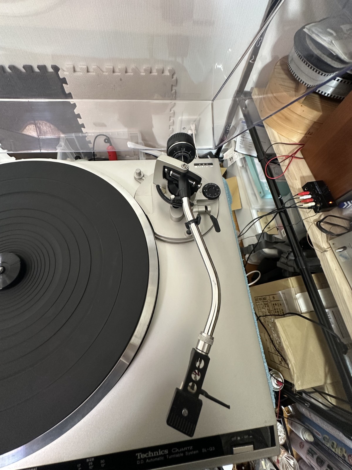 Technics SL-Q3 Quartz Lock Direct Drive Automatic Turntable working Tested