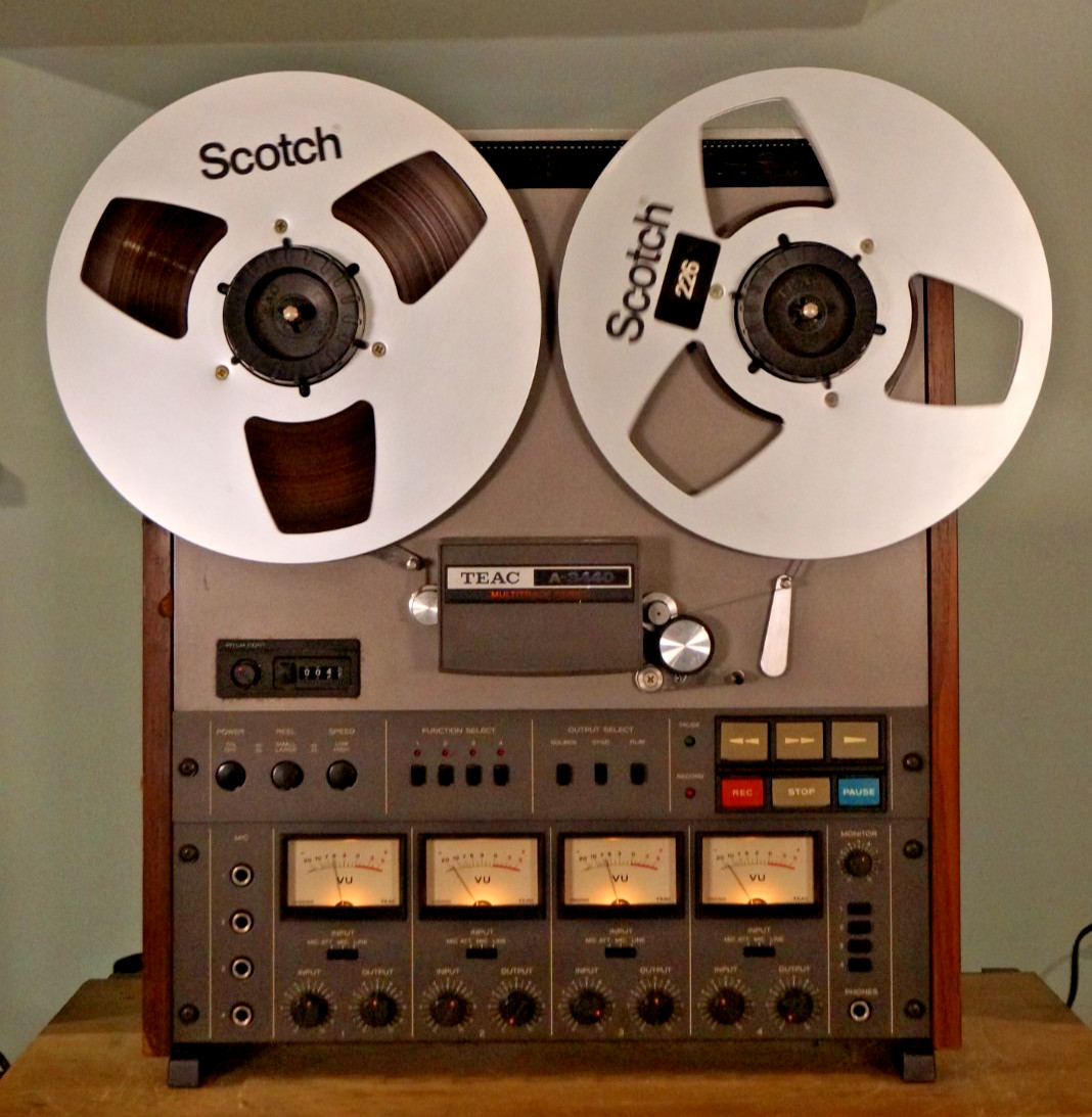 Serviced With Full Recap PRO Series Teac A-3440.READ&See Pictures Of Work Done.