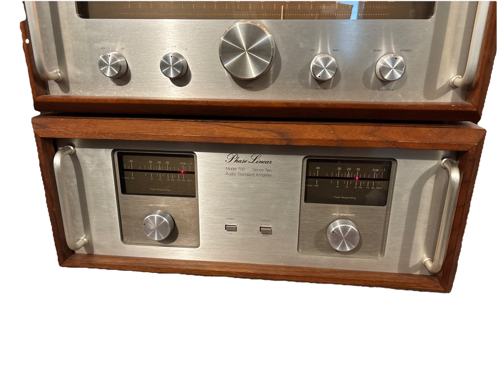 Phase Linear Series II System – 2000Preamp 5000 Tuner 700 Series 2 Power Amp