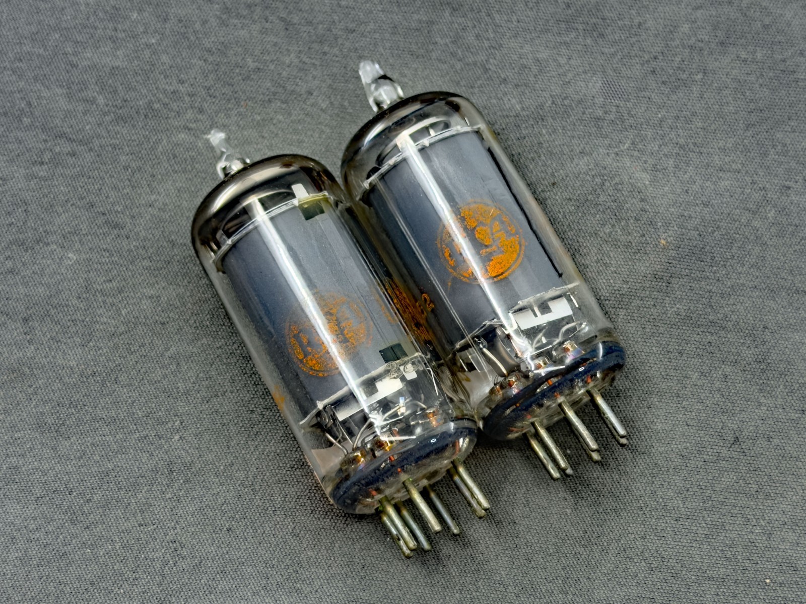 NOS Pair RCA Command 6136 6AU6 Tubes NIB Cond Test NOS Amplitrex
