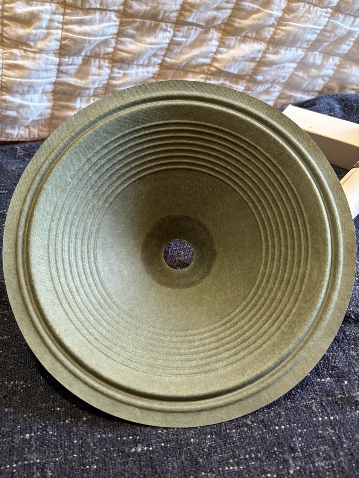 1X Rare 12” Alnico Speaker Partial Recone Kit 3.75” Deep 1.5” Voice Coil 15 Ohm