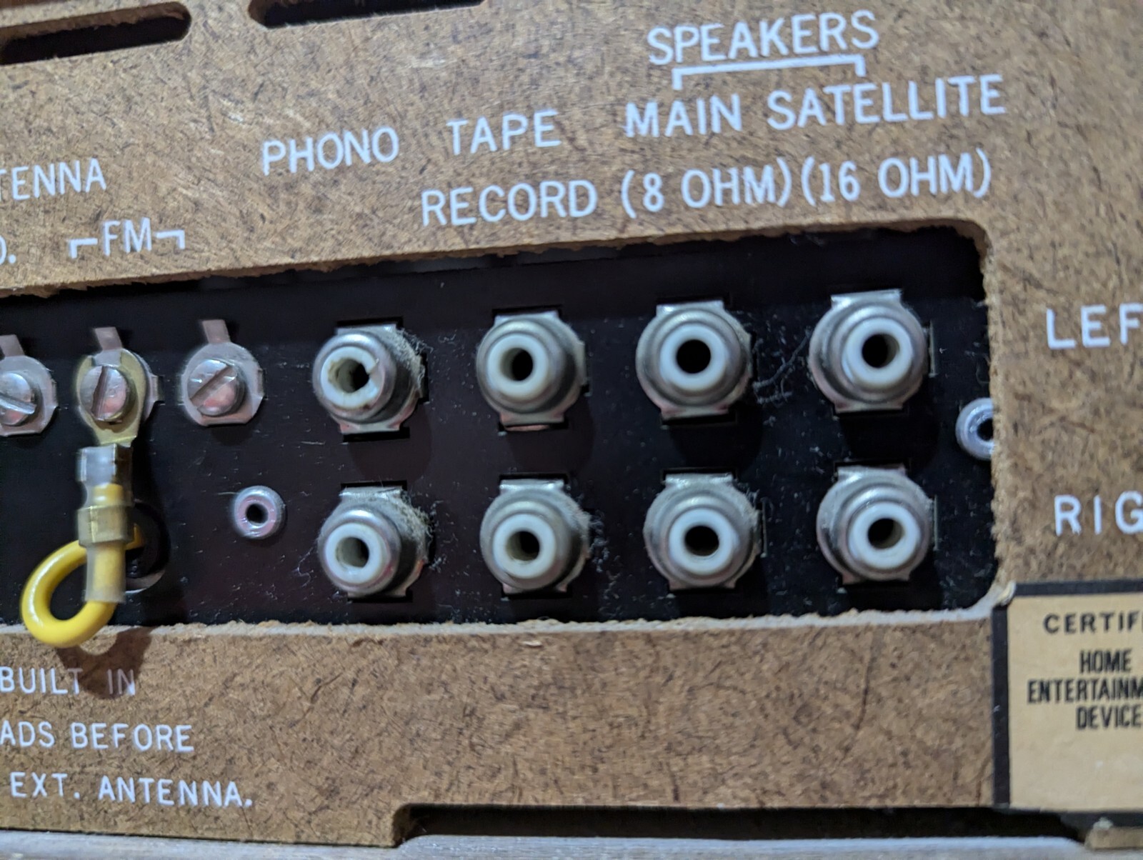 Electrophonic Receiver AM/FM8-Track Stereo/Dual Music System T-710CC Phono input