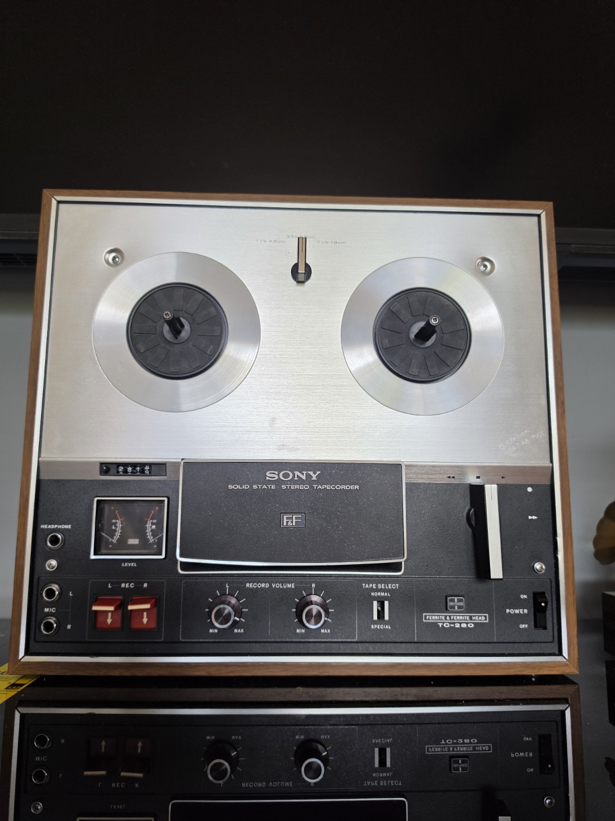 Sony TC-280 2-Channel Reel-to-Reel Tape Recorder **Read Description**