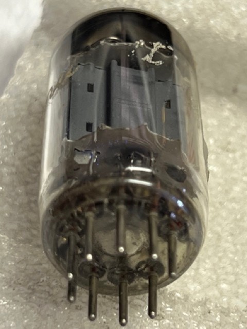 🤩 Philips Miniwatt ECC83 12AX7 ECC803S D-Foil Getter, Long 17mm, code ⊿8A 1958