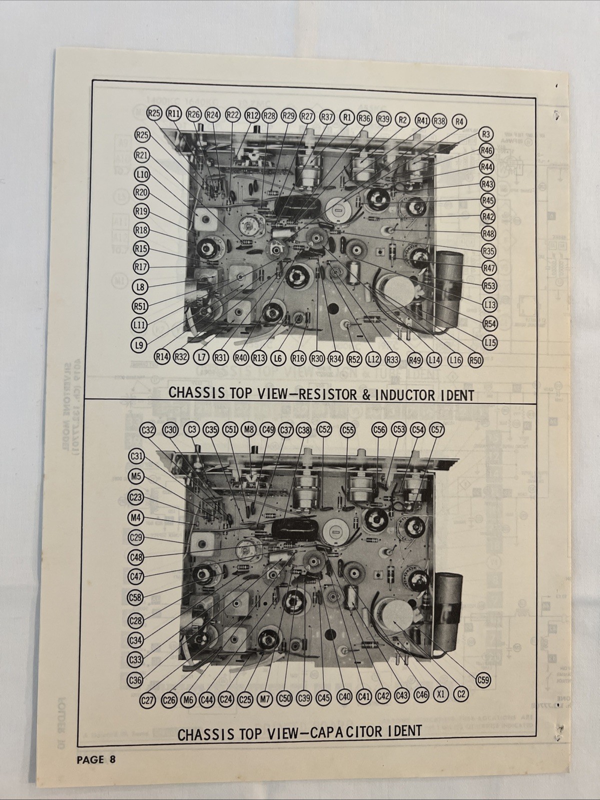 Vintage Sams Photofact Schematic 7-1964 SILVERTONE MODEL 4019 (Ch.132 77701)