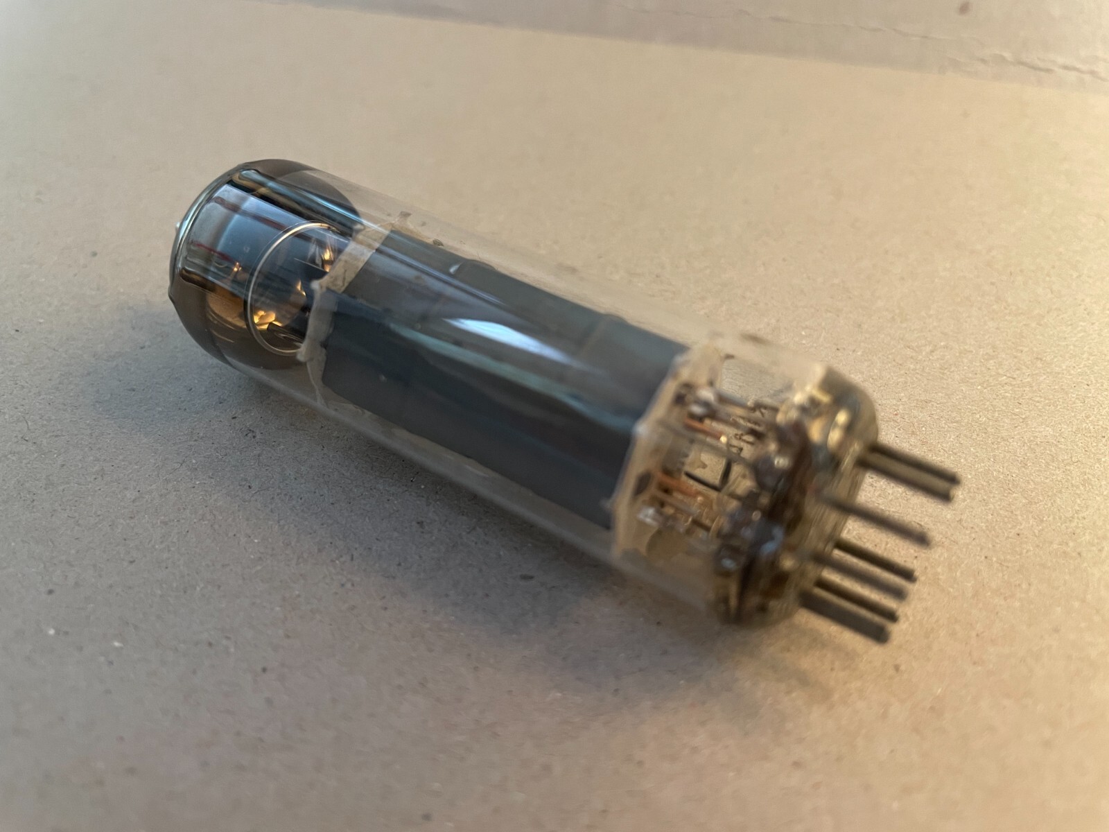 Vintage Amperex Holland EL84 6BQ5 KM4 Vacuum Tube Holland Very Strong