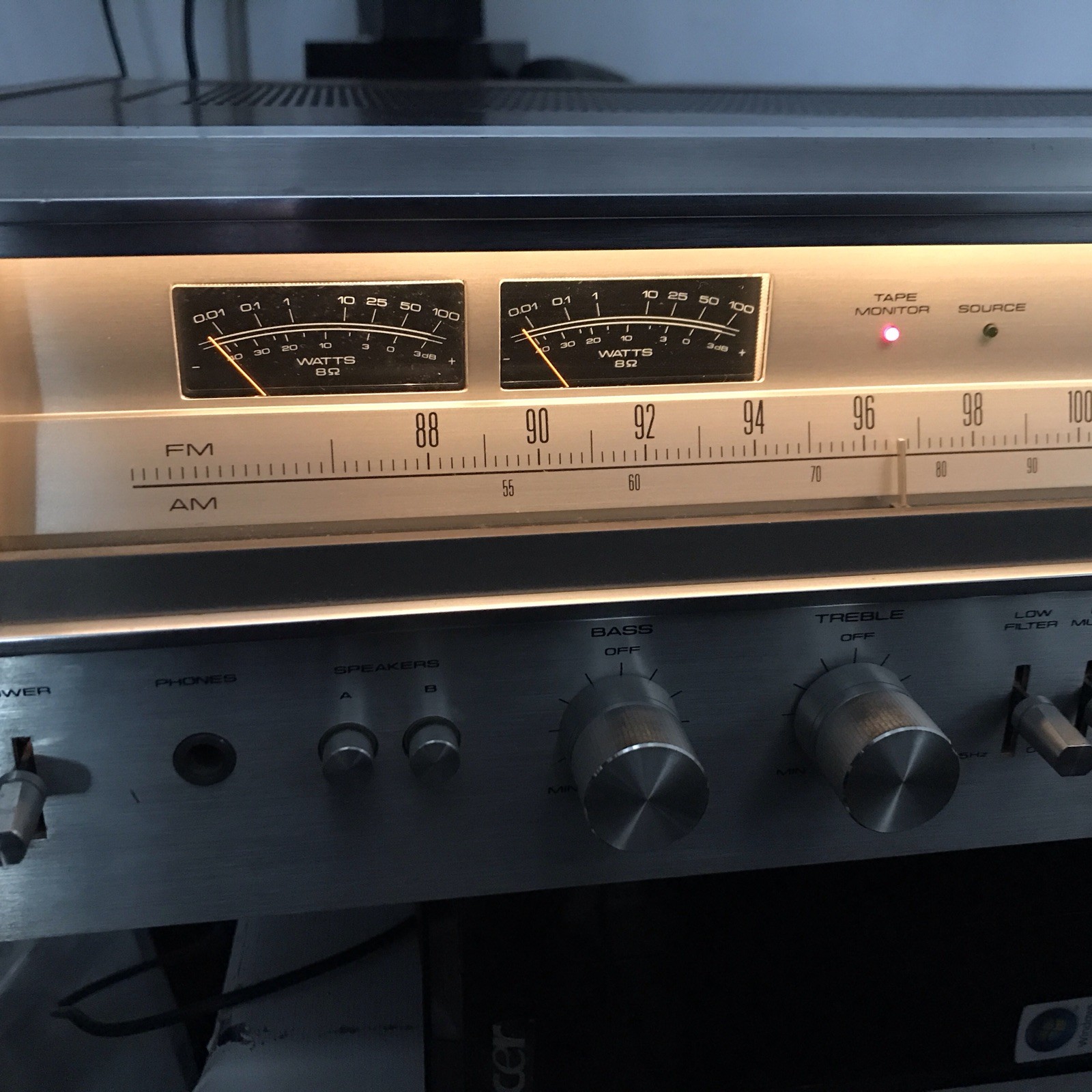 Vintage Pioneer SX-780 AM/FM Hi-Fi Stereo Receiver Vtg Turns On – See Photos