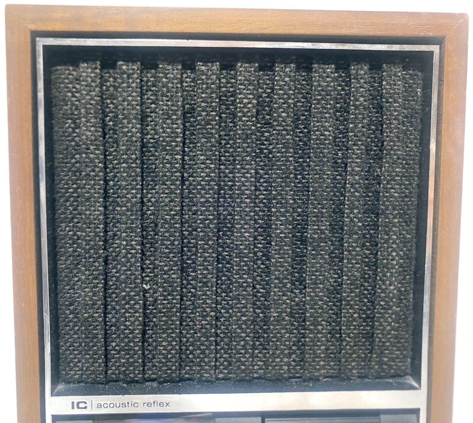 Vintage RCA RZC378 X-411 AM FM Radio Walnut Wood Cabinet Tested
