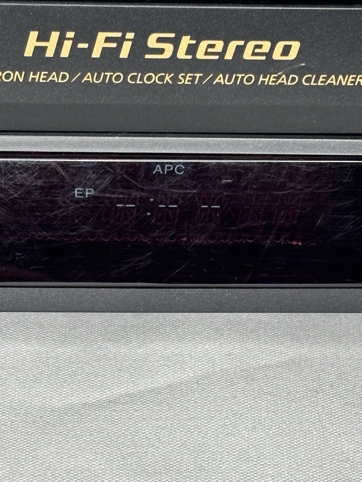 Sony SLV-N71 VHS – 16 Micron Head HiFi Stereo VCR- No Remote – Tested