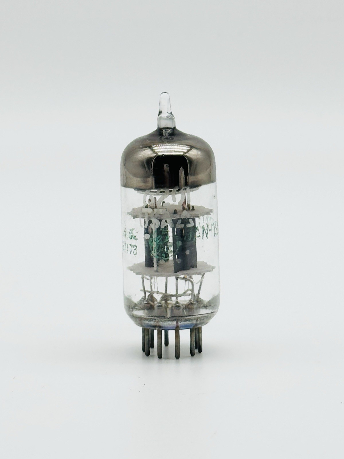 Vintage General Electric GE 6201 JAN 12AT7WC Vacuum Electron Audio Tube J6