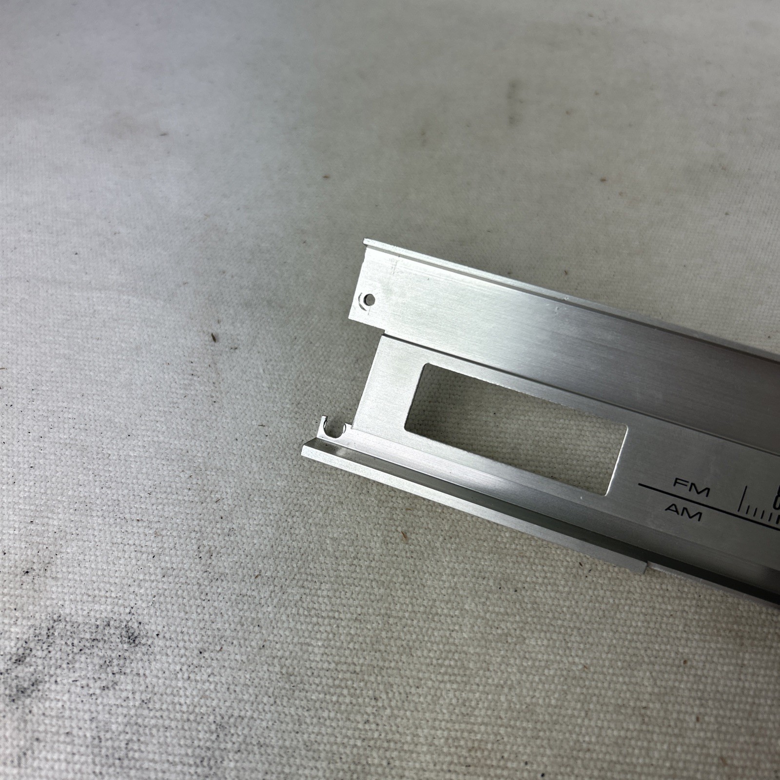 Pioneer SX-450 Front Panel dial trim – Lamps Need Replacing