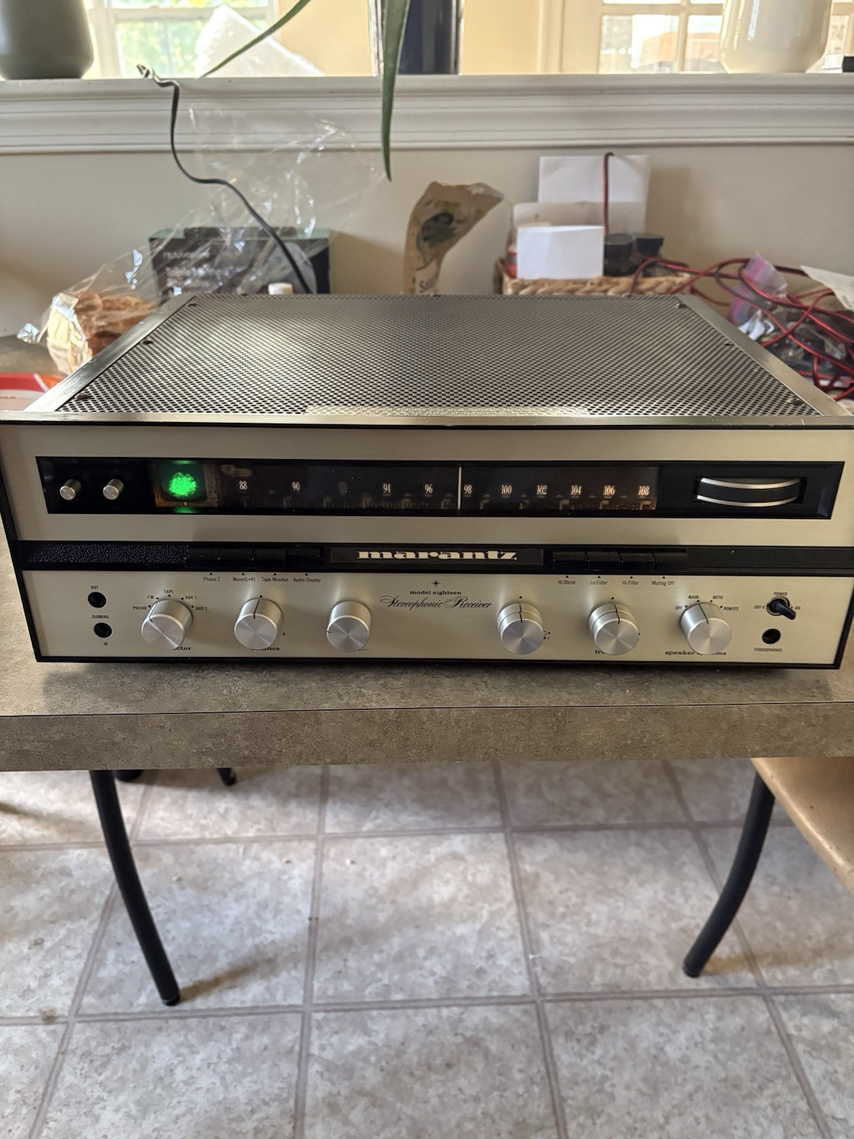 marantz model 18 receiver 1960’s Made In USA