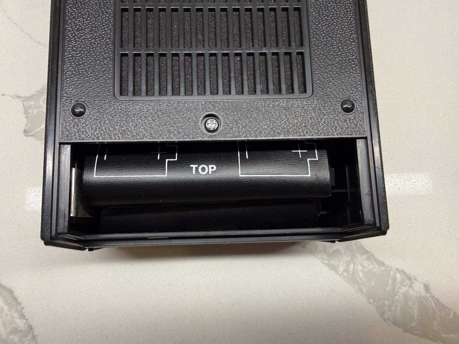 GE Vintage Cassette Tape Recorder Solid State M8400 Black And Silver – READ DESC