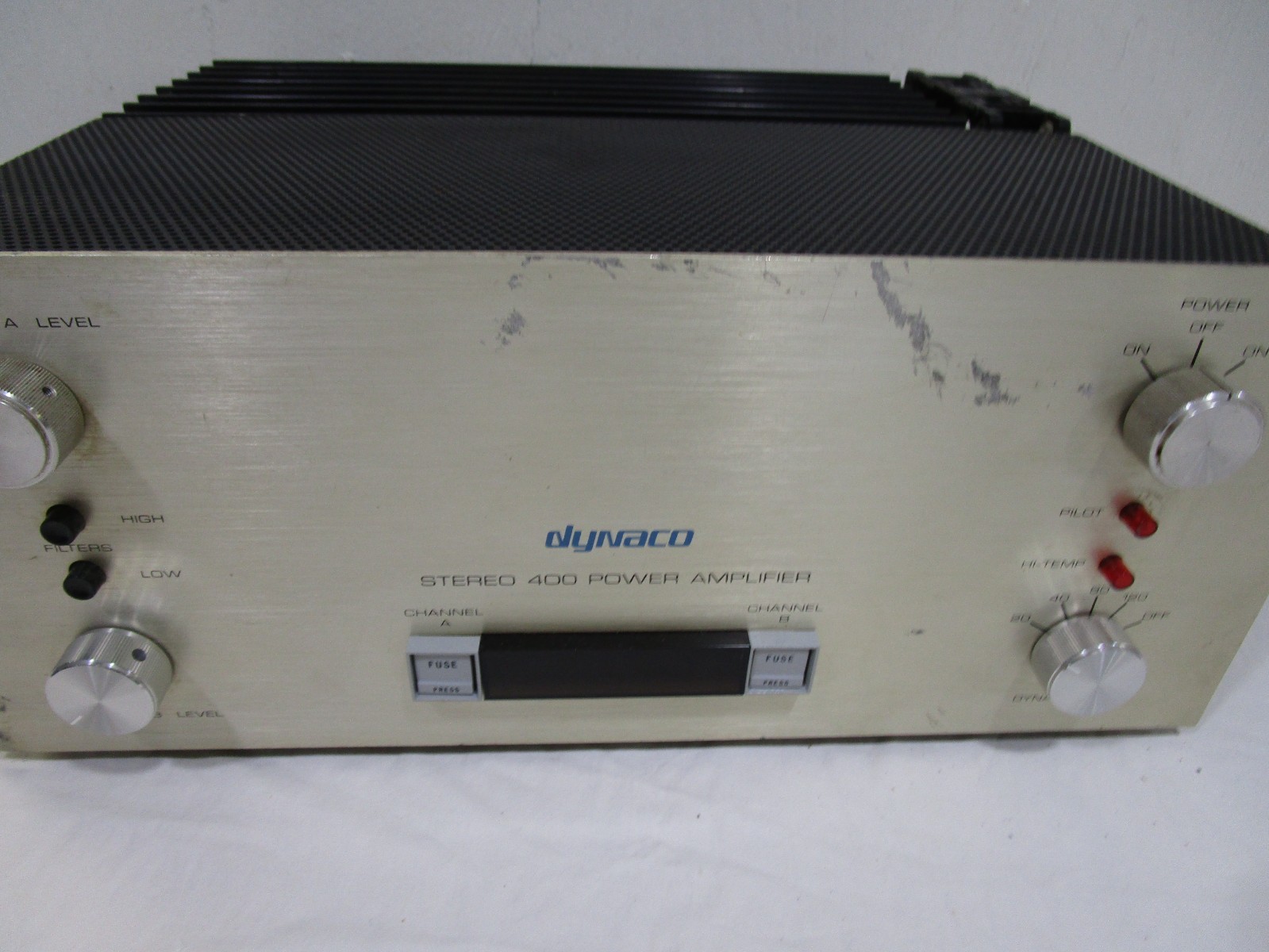 Vintage Dynaco Stereo 400 Power Amplifier for Parts or Repair ———— Cool!