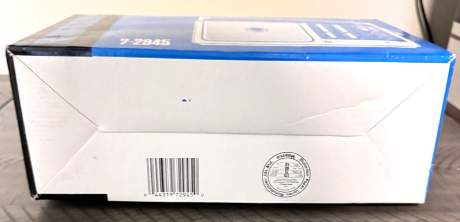 NOS Vintage GE 7-2945A Multiband Radio Mint In Box 1989 Kmart Provenance /Papers