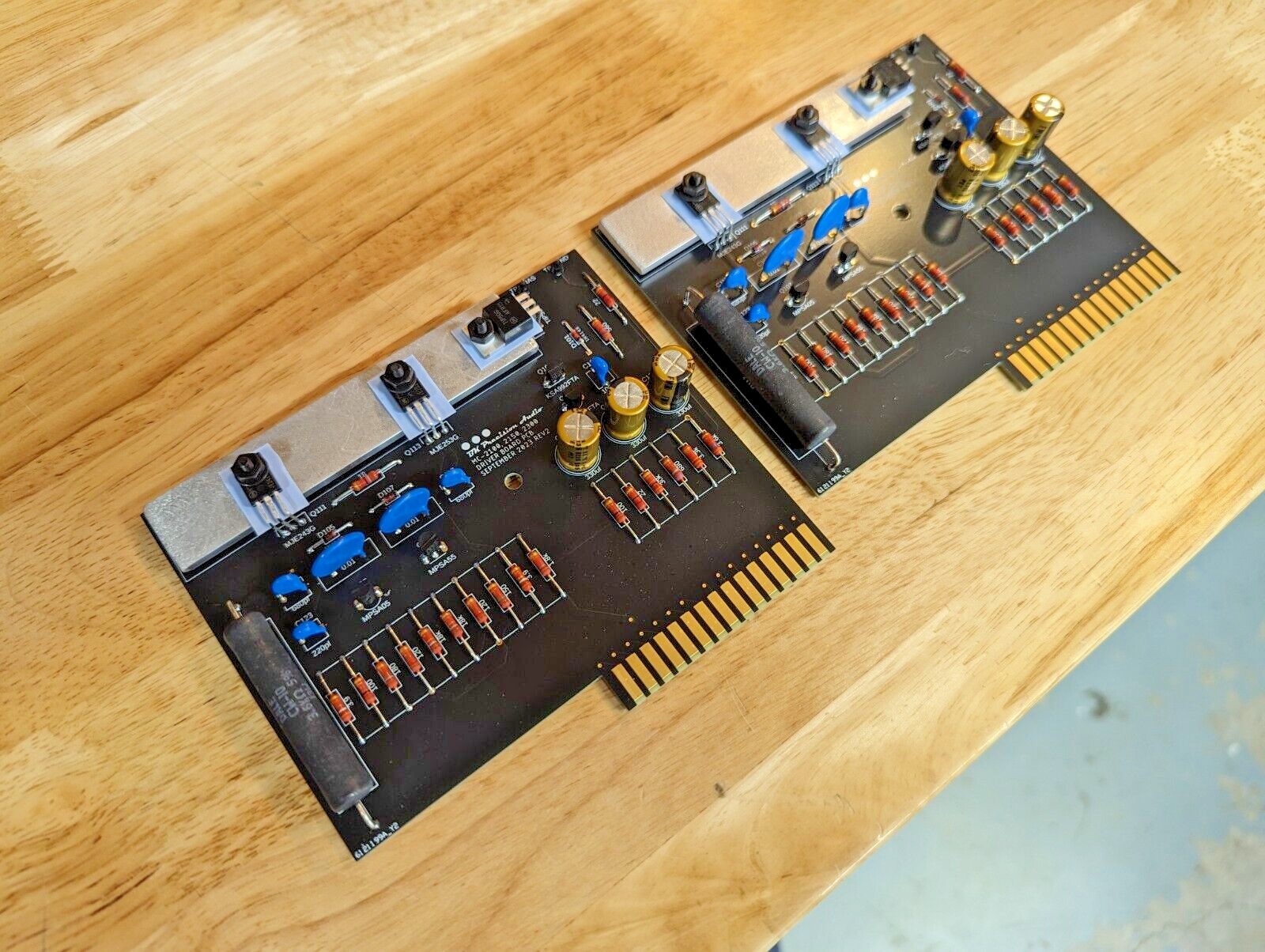 McIntosh MC-2105, MC-2300, MC-2100 Driver Board PAIR REV2 *NEW PCBs*