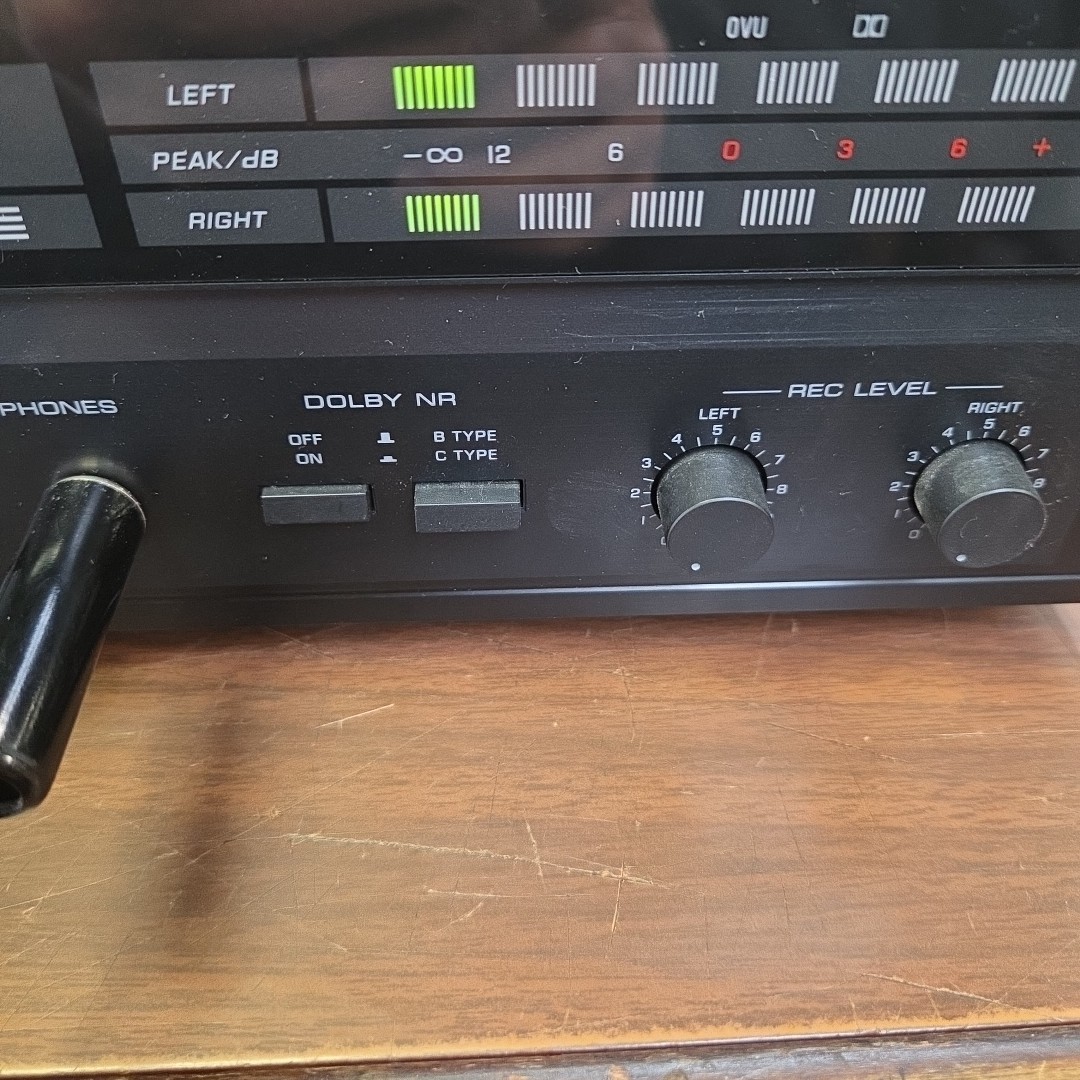 YAMAHA KX-130 Natural Sound Stereo Cassette Deck Dolby B/C Vintage 1980s Japan