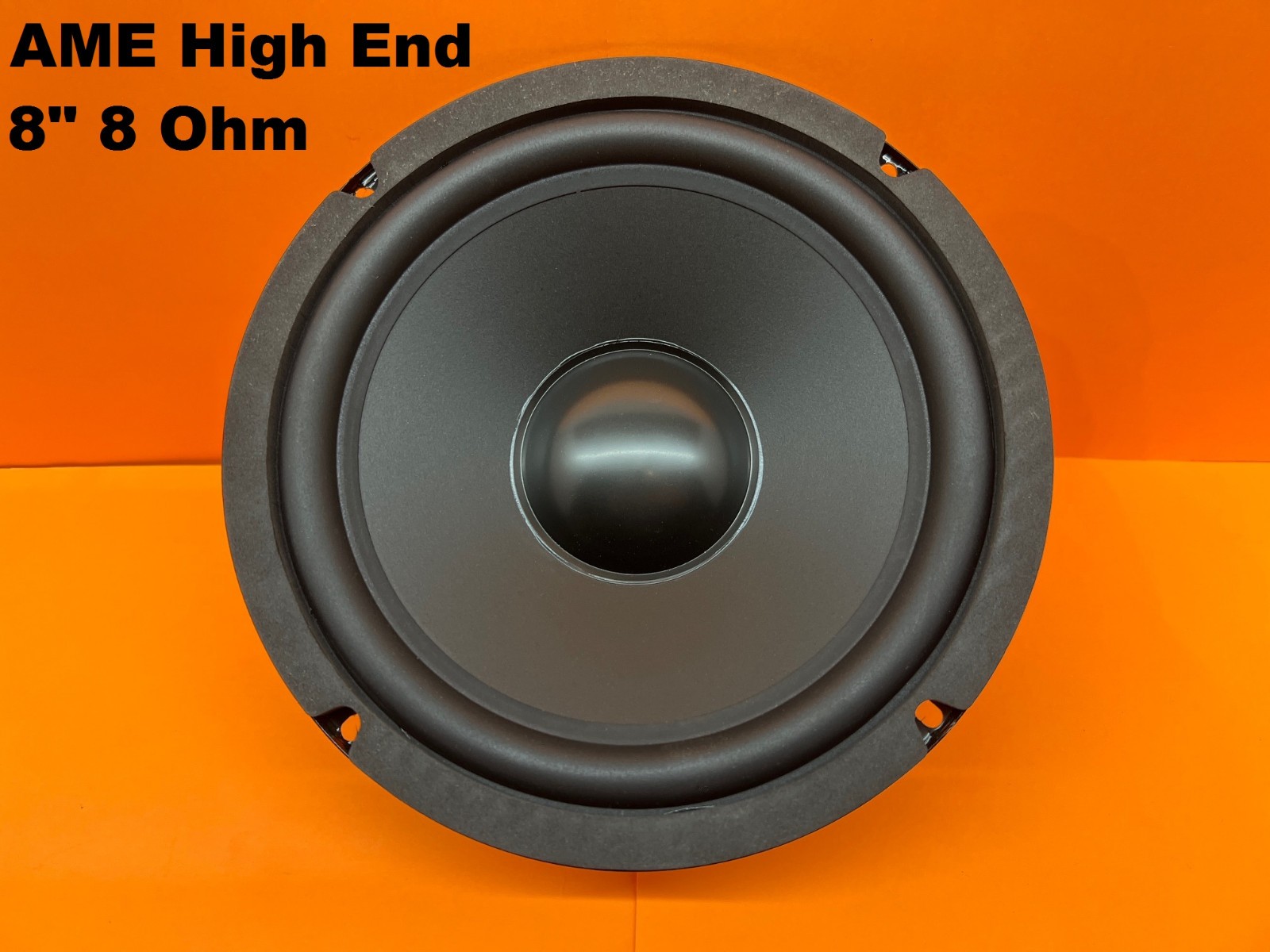 8″ Woofer 8 Ohms AME High End OEM Rubber Surround for Home Stereo Speakers