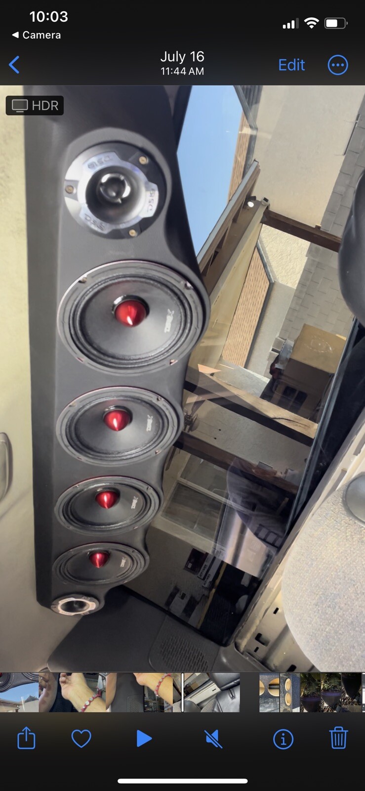 Universal Speaker Pannel 4-6.5 Midrange and 2Tweeters Roof Rack