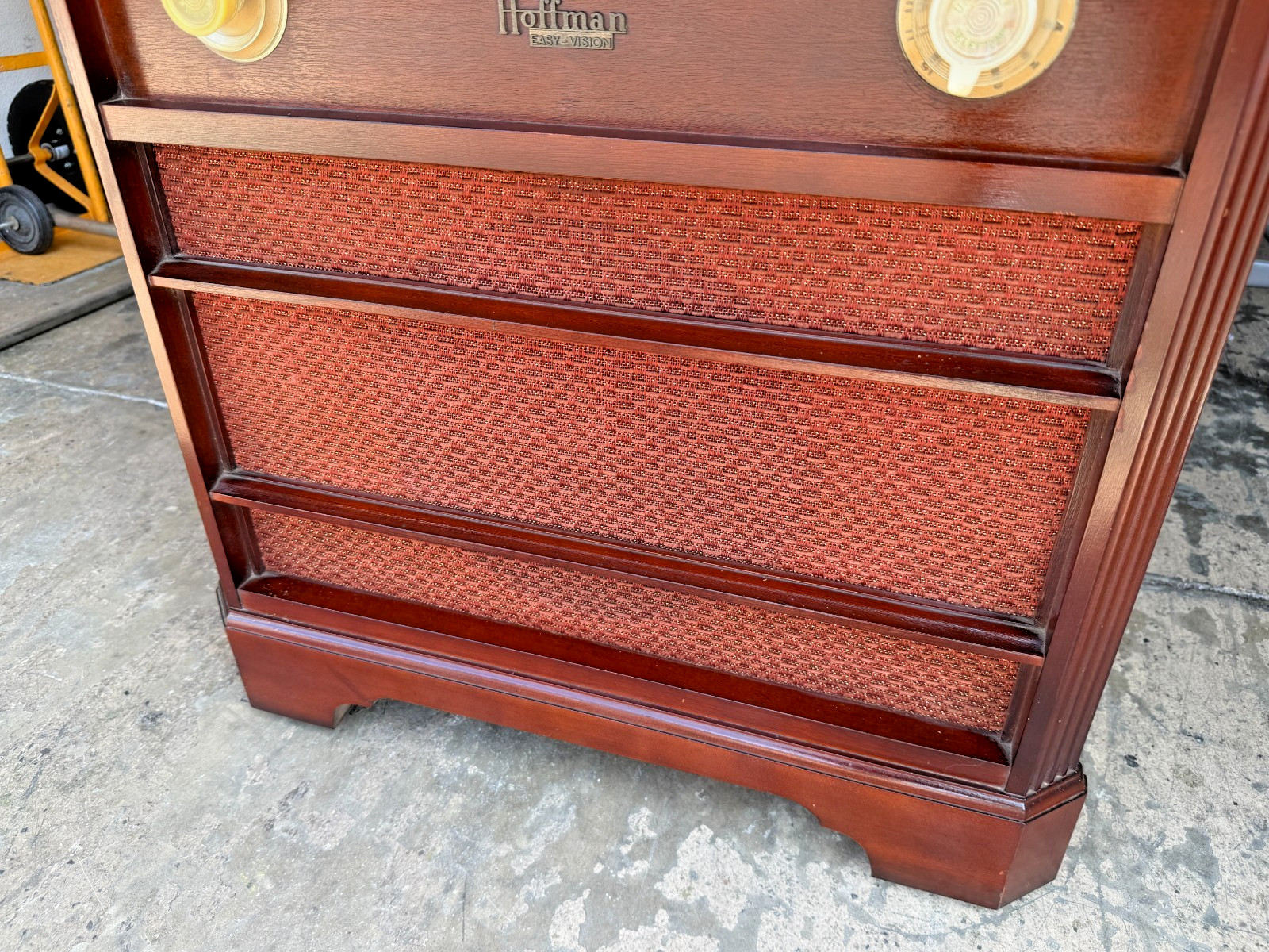 Vintage HOFFMAN EASY VISION B&W TELEVISION #887 ~ HANDSOME UNRESTORED 50’s TV