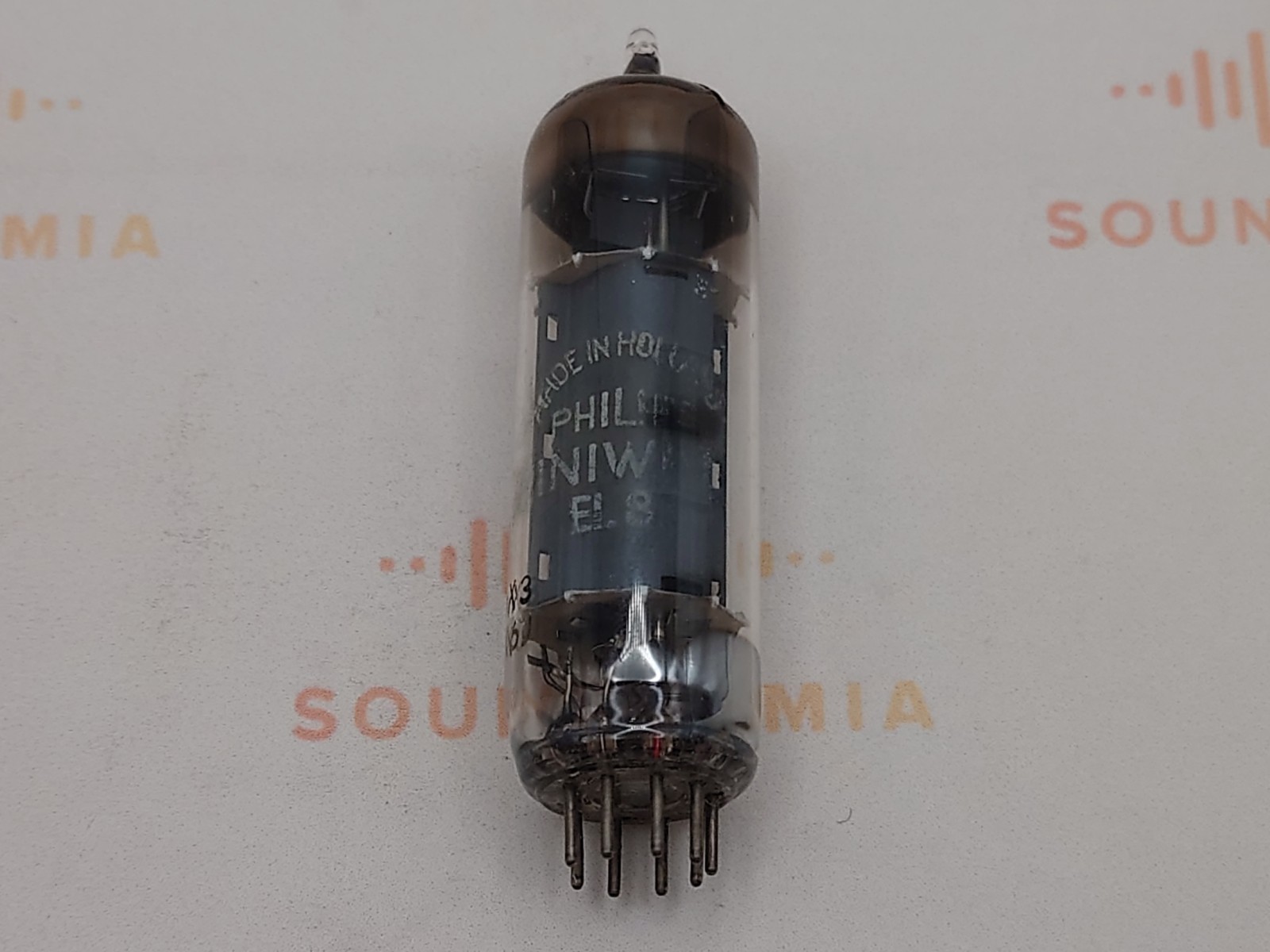 Philips EL84 6BQ5 D-getter Matched Pair – Sittard, NL 1960 – Near NOS