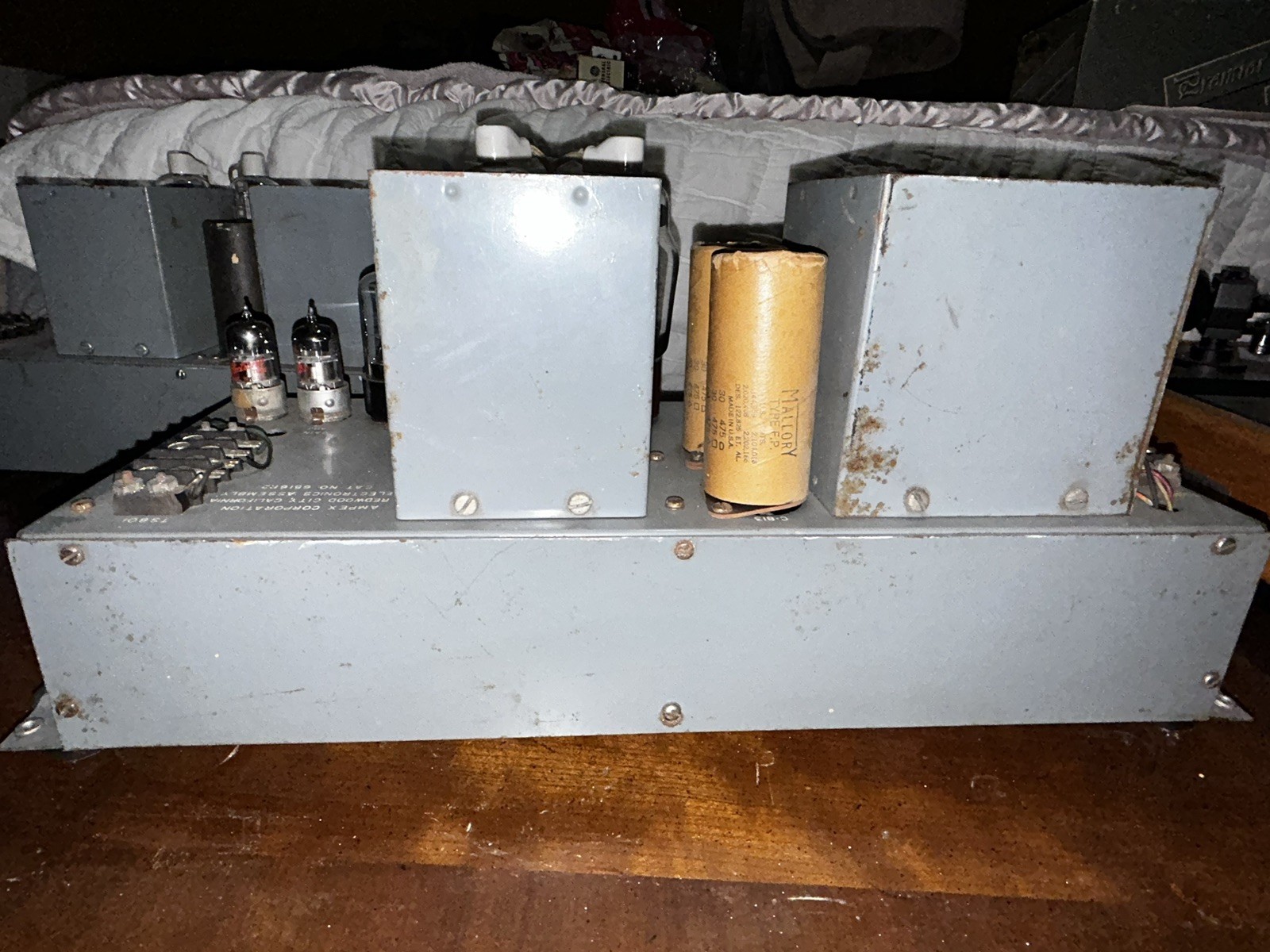 Rare 2x Ampex 6516 Tube Amplifier Pair 6516r2 6530 6531 807 6sn7 5u4g 5879 Nice