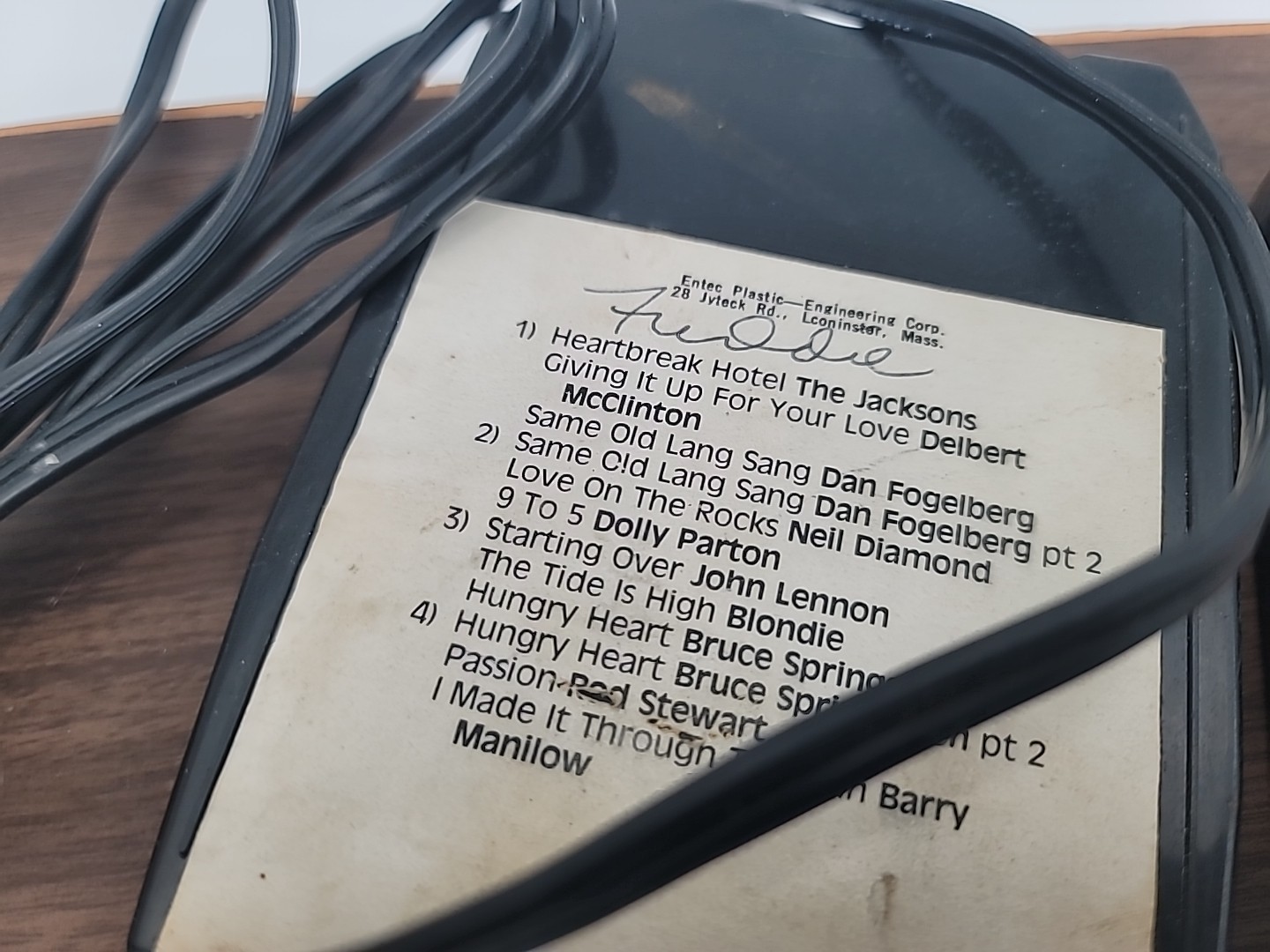 Vintage Juliette Eight 8 Track Player Solid State Model# C-008 Tested Works