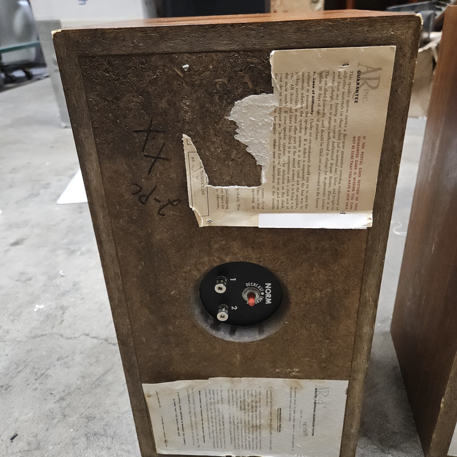 Acoustic Research AR-4x Vintage Bookshelf Speakers – TESTED*WORK