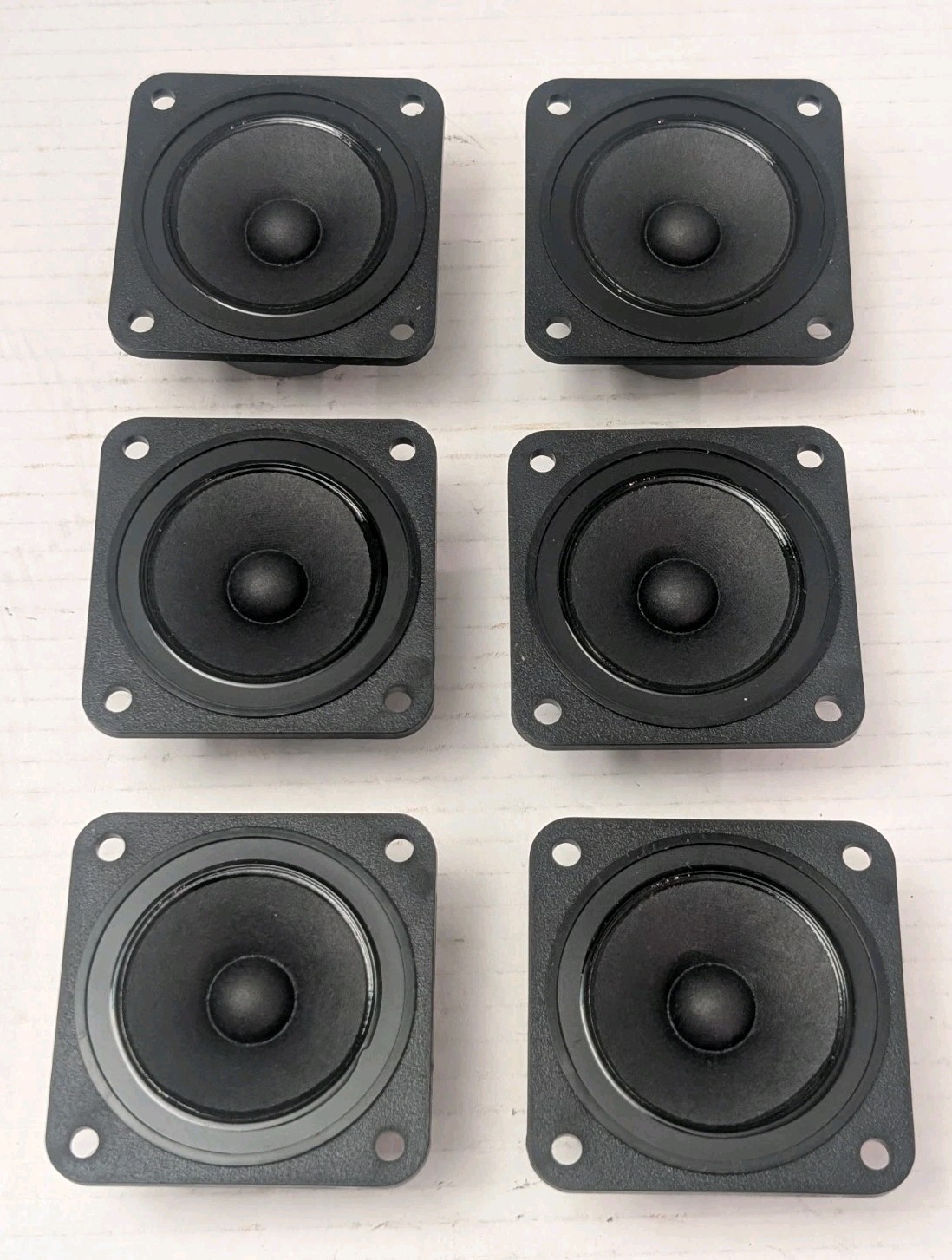 Lot Of 6 Sharp 2.5″ Vintage Tweeter 8 Ohms