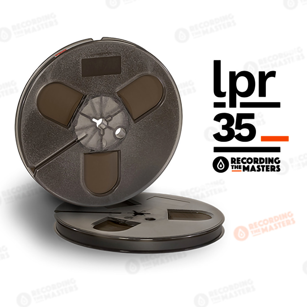 RTM LPR35 1/4″ x 885′ Analog Recording Tape – 5″ Plastic Reel w/ Box NEW