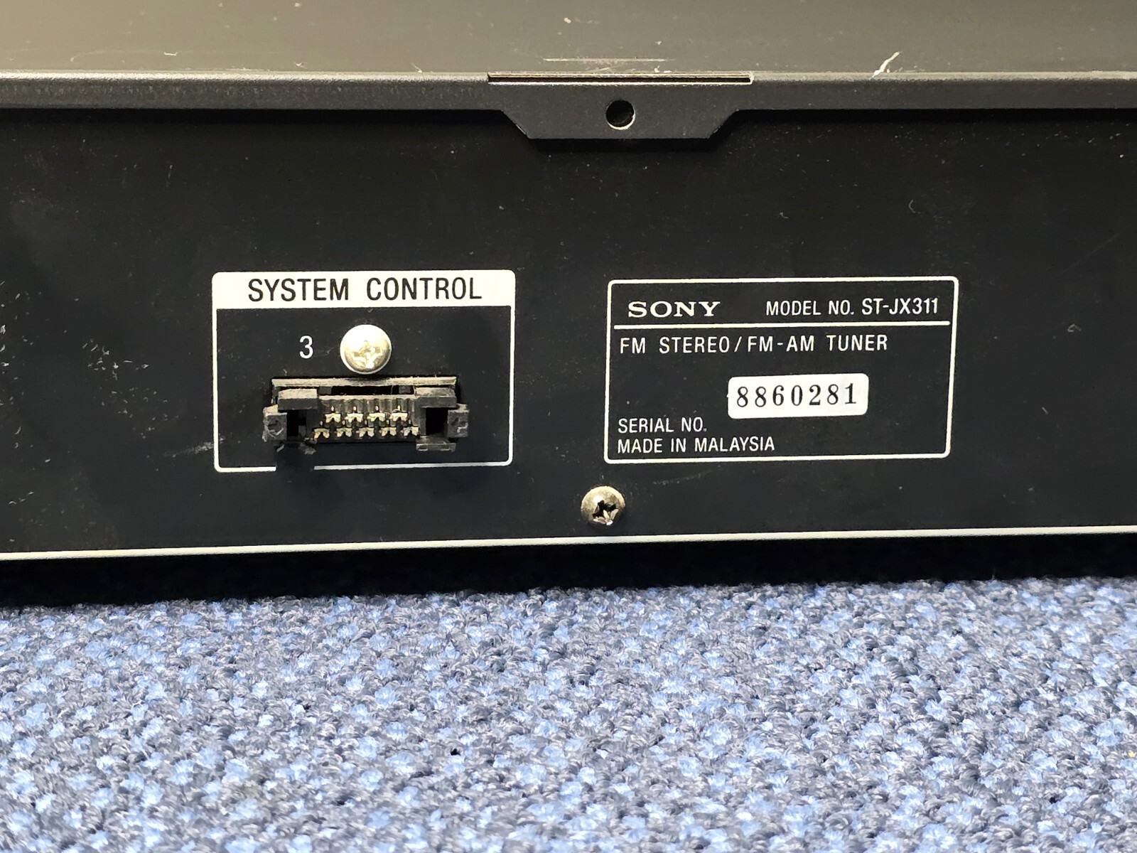 Sony ST-JX311 Quartz Lock 30 Preset FM Stereo AM FM Tuner | For Stereo System