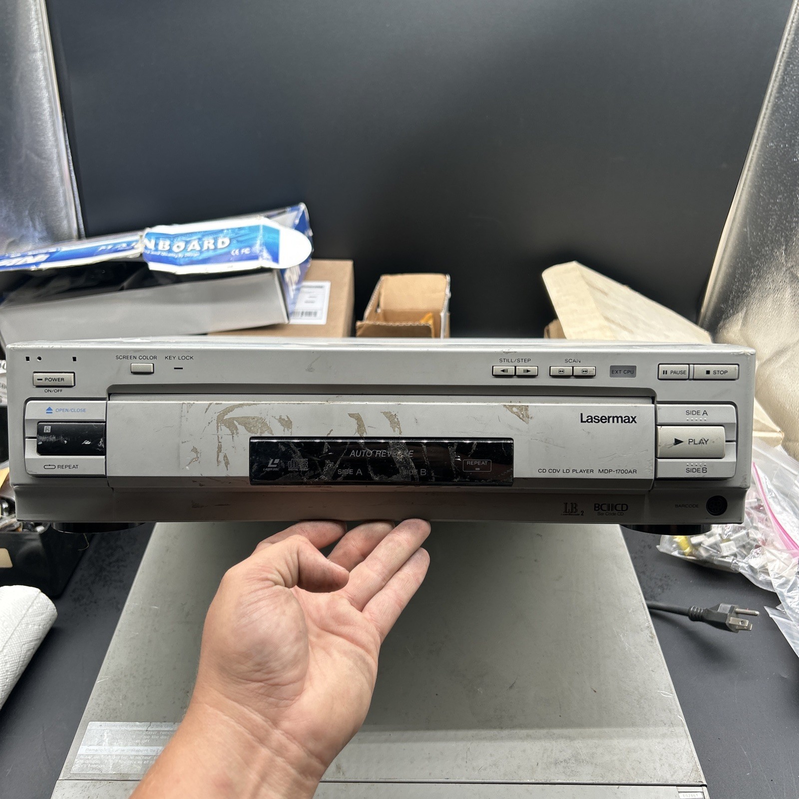 Vintage Rare Untsted As Is Laser max Sony MDP-1700 AR QTY ONE!