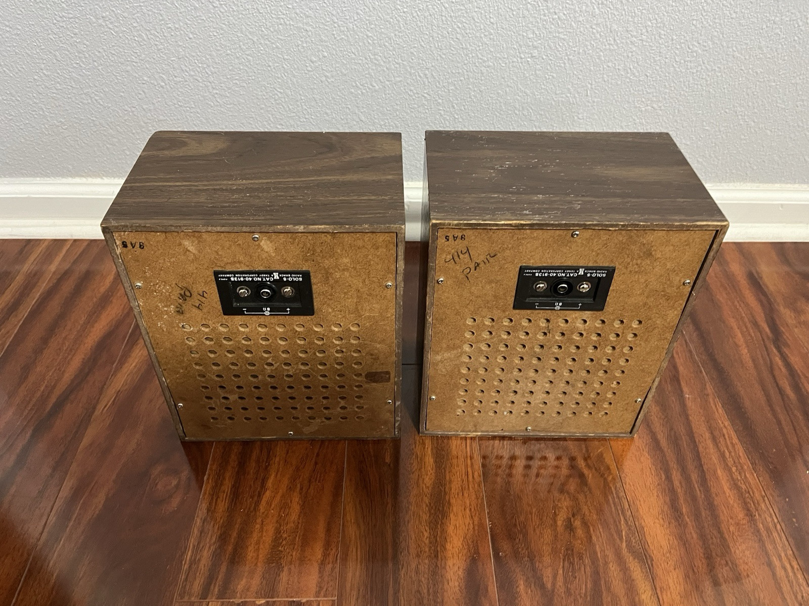Vintage Radio Shack SOLO-5 5″ Full Range Speakers