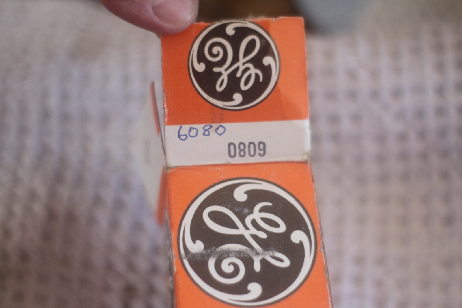 NOS GE General Electric 6080 Electronic Radio Tube