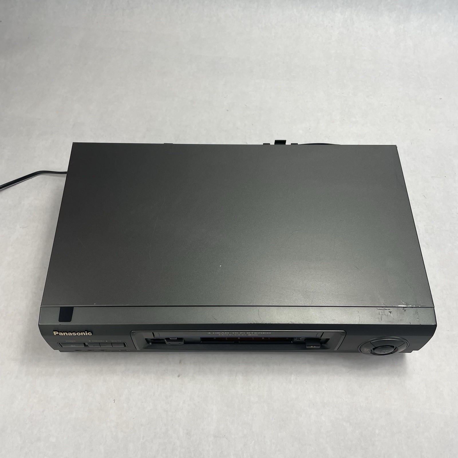 Panasonic Blue Line PV-VS4820 Omnivision Missing Faceplate Tested Working