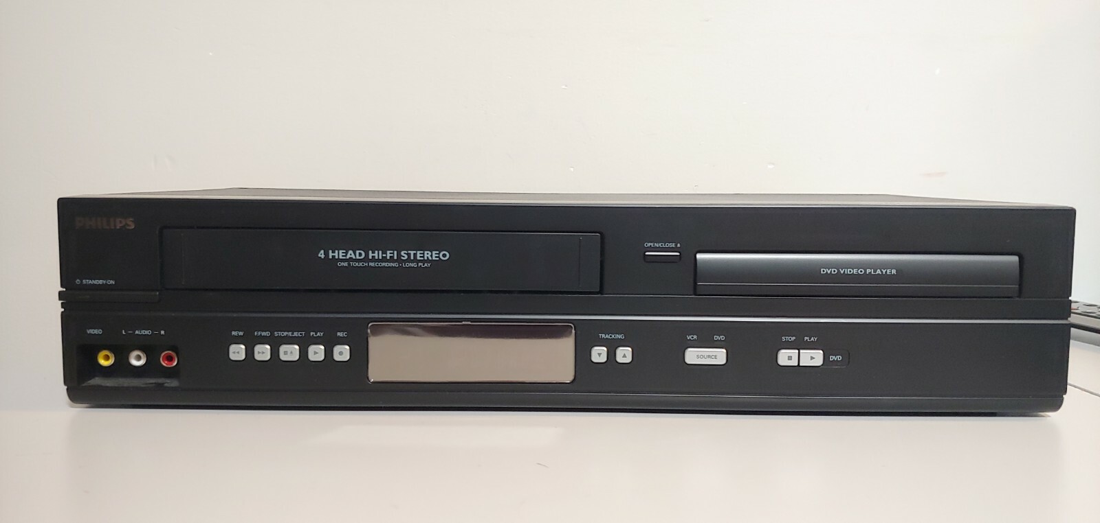 Philips DVD VCR Combo Player DVP3345VB/F7 – Tested *NO Remote*