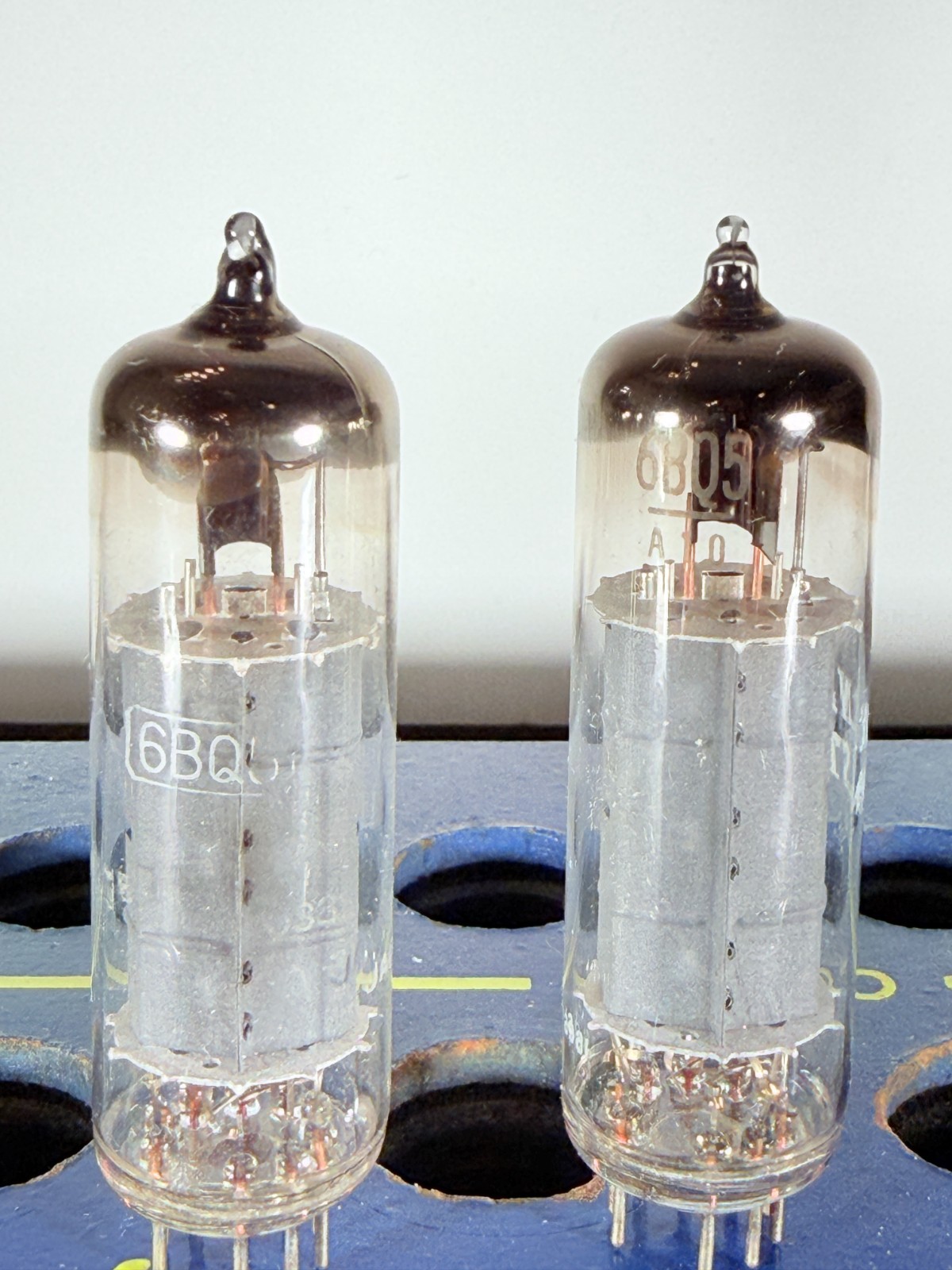 Lot of 2 Tube ( Pair ) NEC Vintage EL84 6BQ5 Japan Tested Good Tube