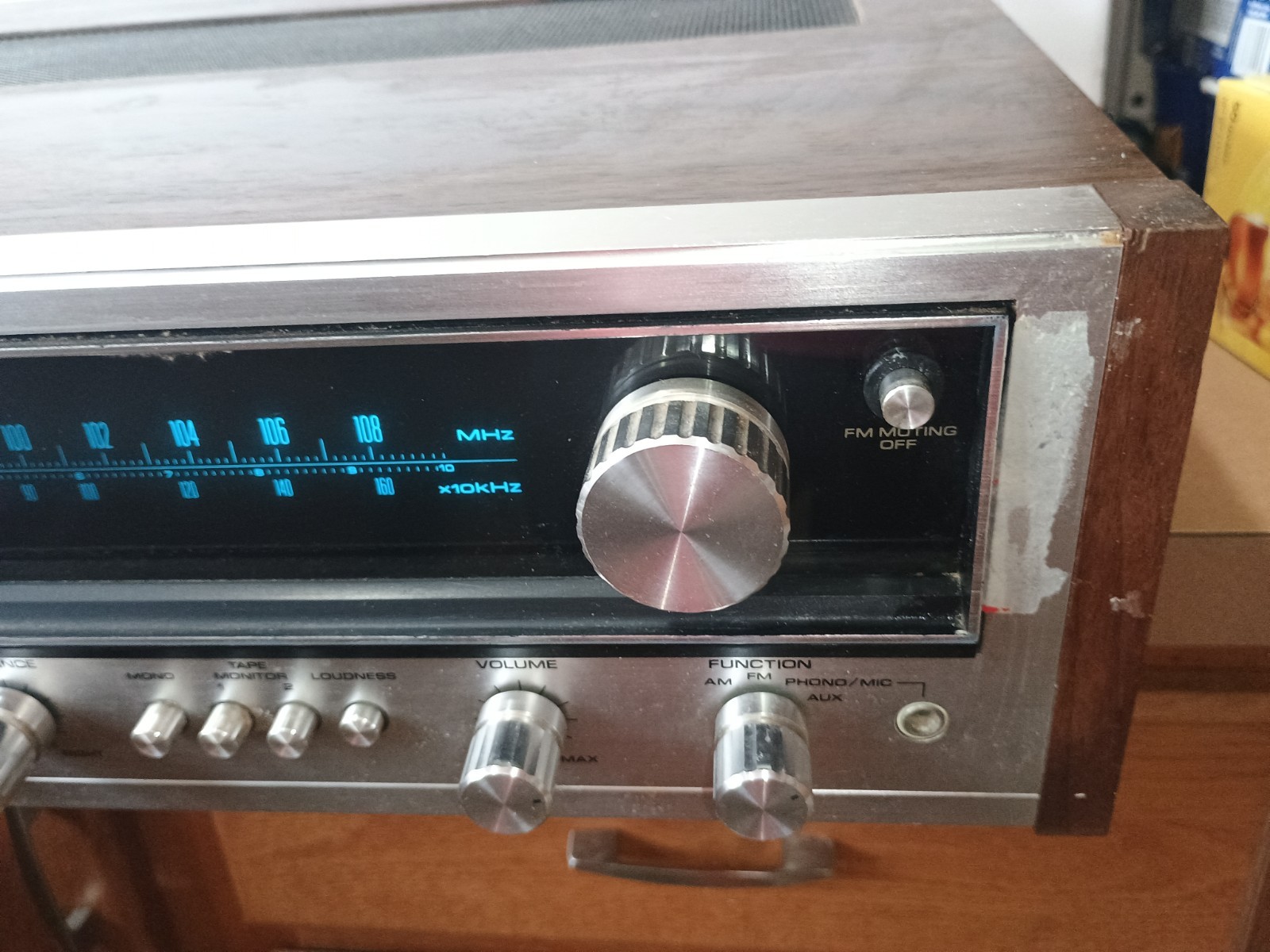Pioneer SX-535 AM/FM Stereo Receiver Untested