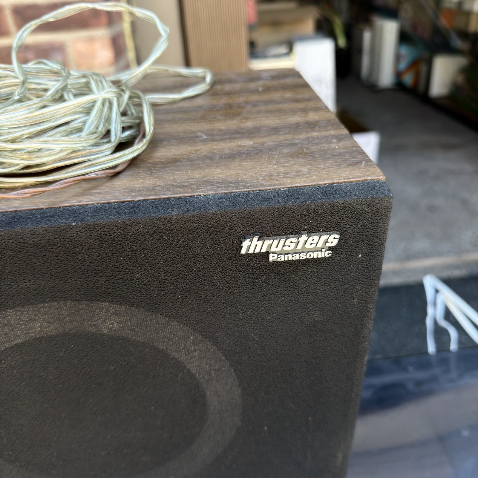 1970s Panasonic SE-2680 AM/FM Radio 8-Track Turntable Stereo System W/Speakers