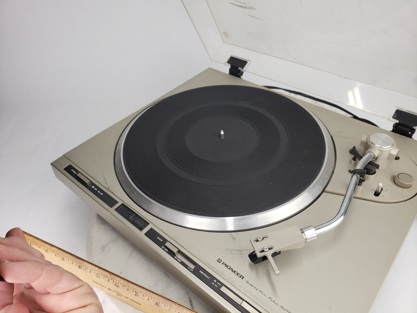 Pioneer PL-400 Quartz-PLL Full-Automatic Direct Drive Turntable Parts For Repair