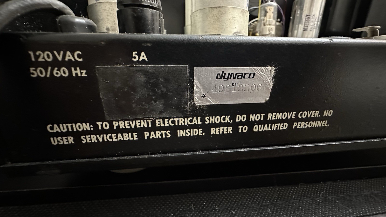 DYNACO Mark-VI Vacuum Tube Power Amplifier, Mono Pair