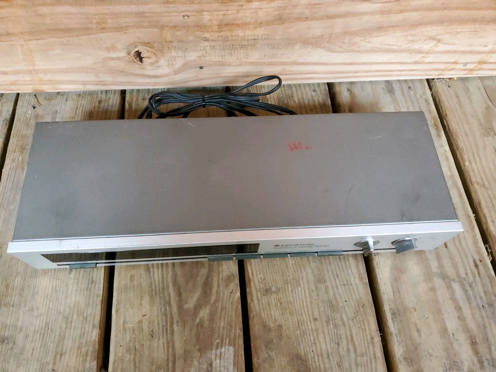 Vintage Kenwood RA-80 Reverberation Amplifier Tested