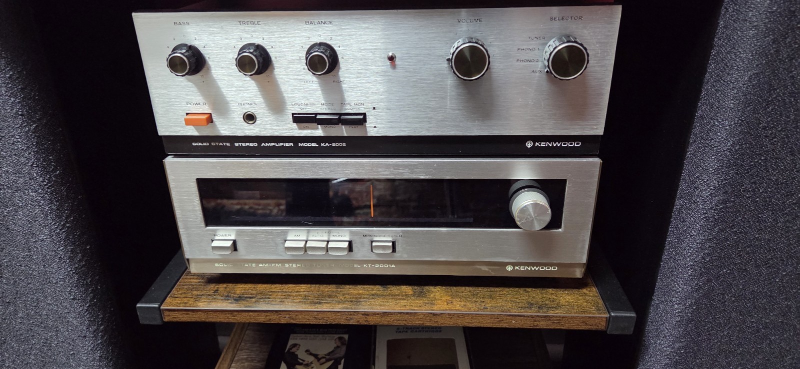 Vintage Kenwood KA-2002 And KT2001 Amp/Tuner