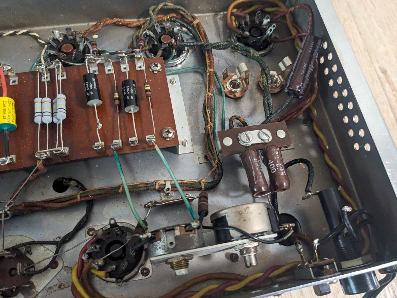 Radio Craftsmen C550 Williamson Mono Tube Power Amplifier KT66 Works Looks Great