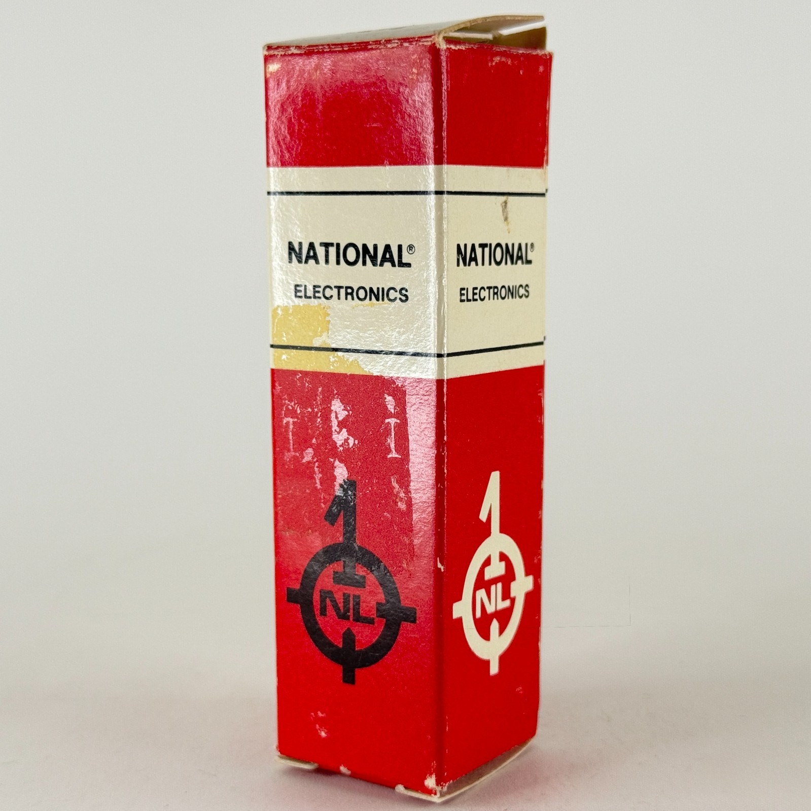 (1) Tested National Electronics 5686 Tube with Box Beam Power Tube (b)